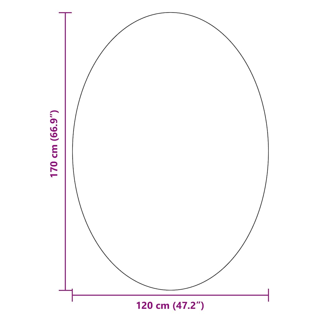 Bereichsteppiche Oval HUARTE Creme 120 x 170 cm 100 %Polyester