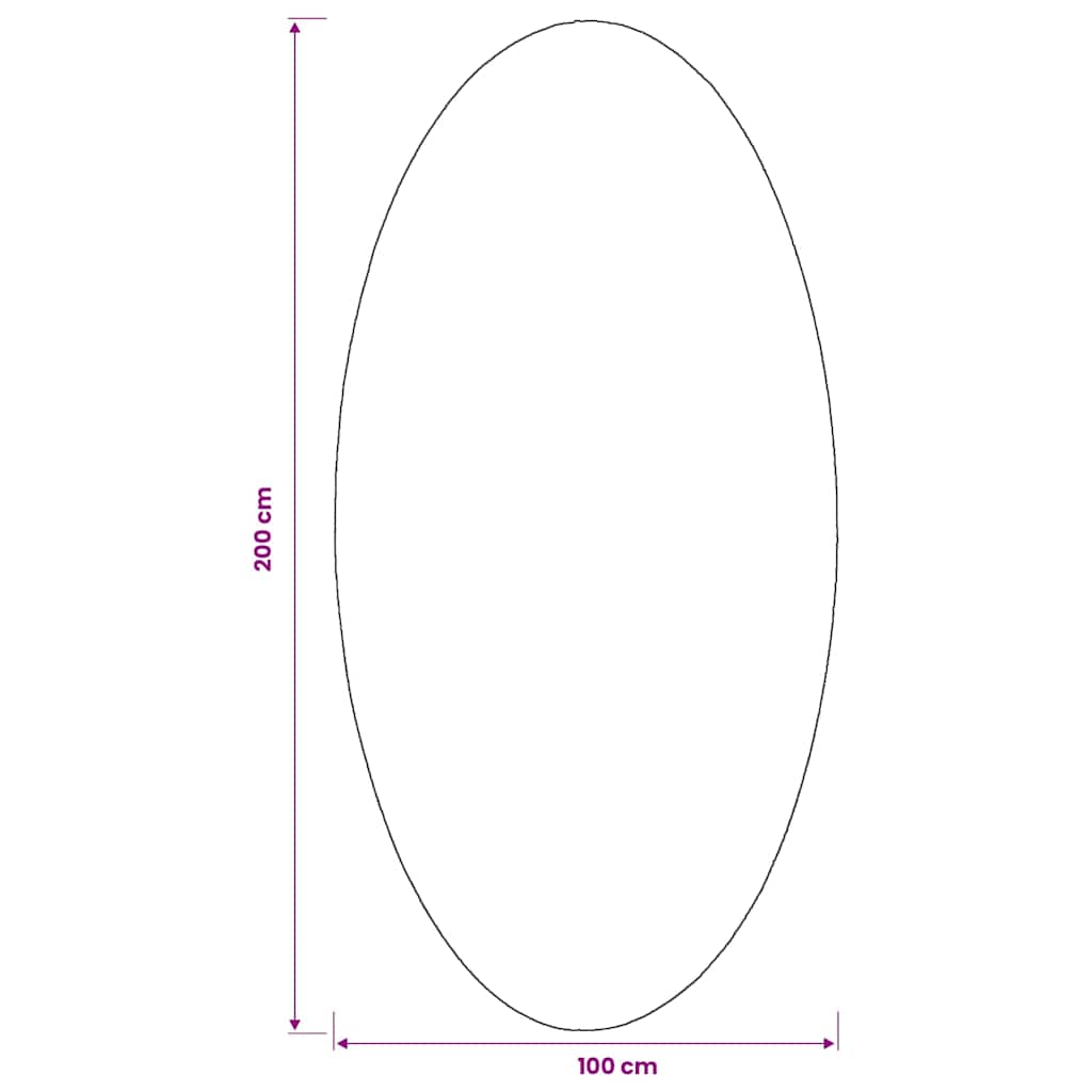 Bereichsteppiche Oval HUARTE Sand 100 x 200 cm 100 %Polyester