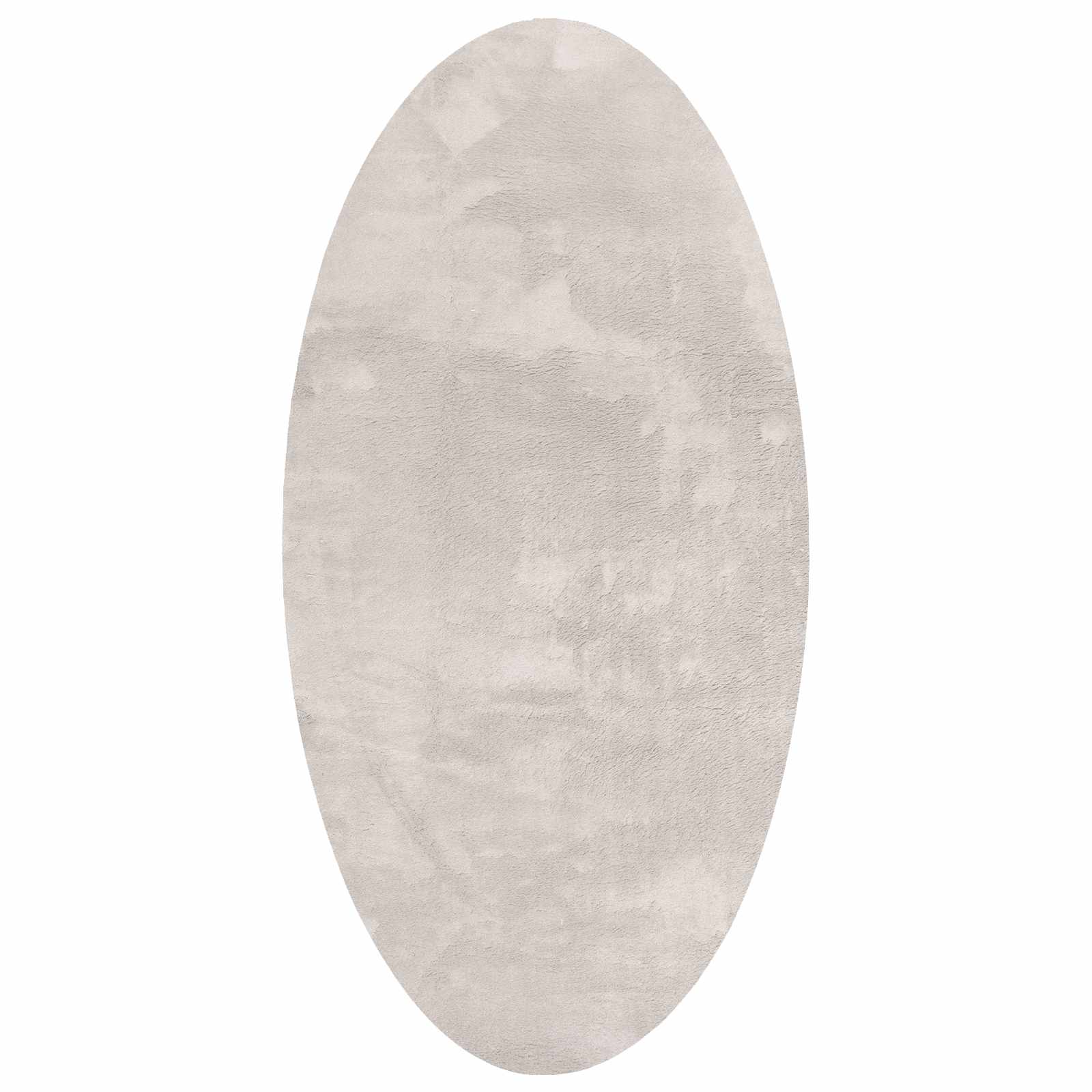 Bereichsteppiche Oval HUARTE Sand 100 x 200 cm 100 %Polyester