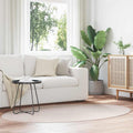 Bereichsteppiche Oval HUARTE Sand 120 x 170 cm 100 %Polyester