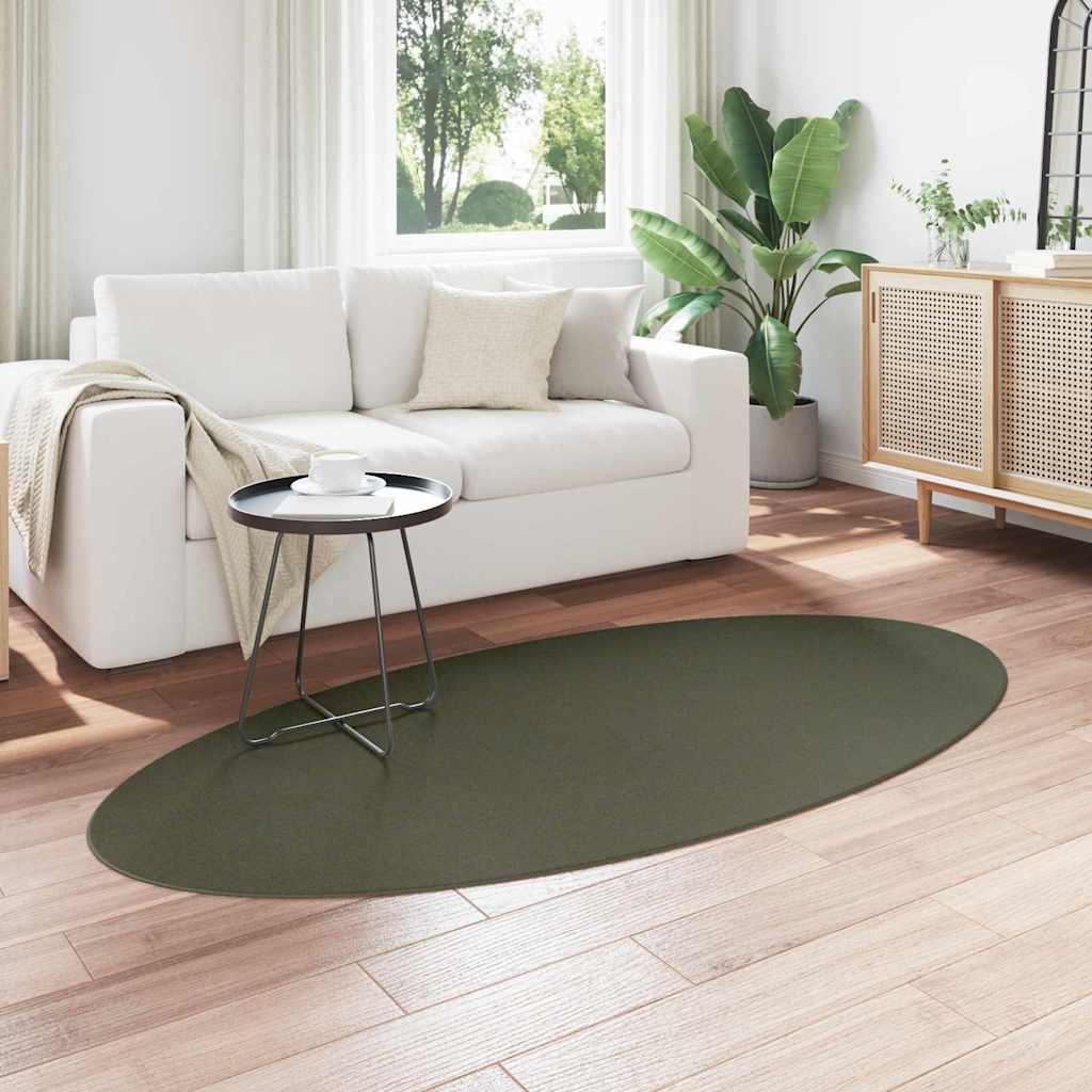 Bereichsteppiche HUARTE Waldgrün 100 x 200 cm 100 %Polyester