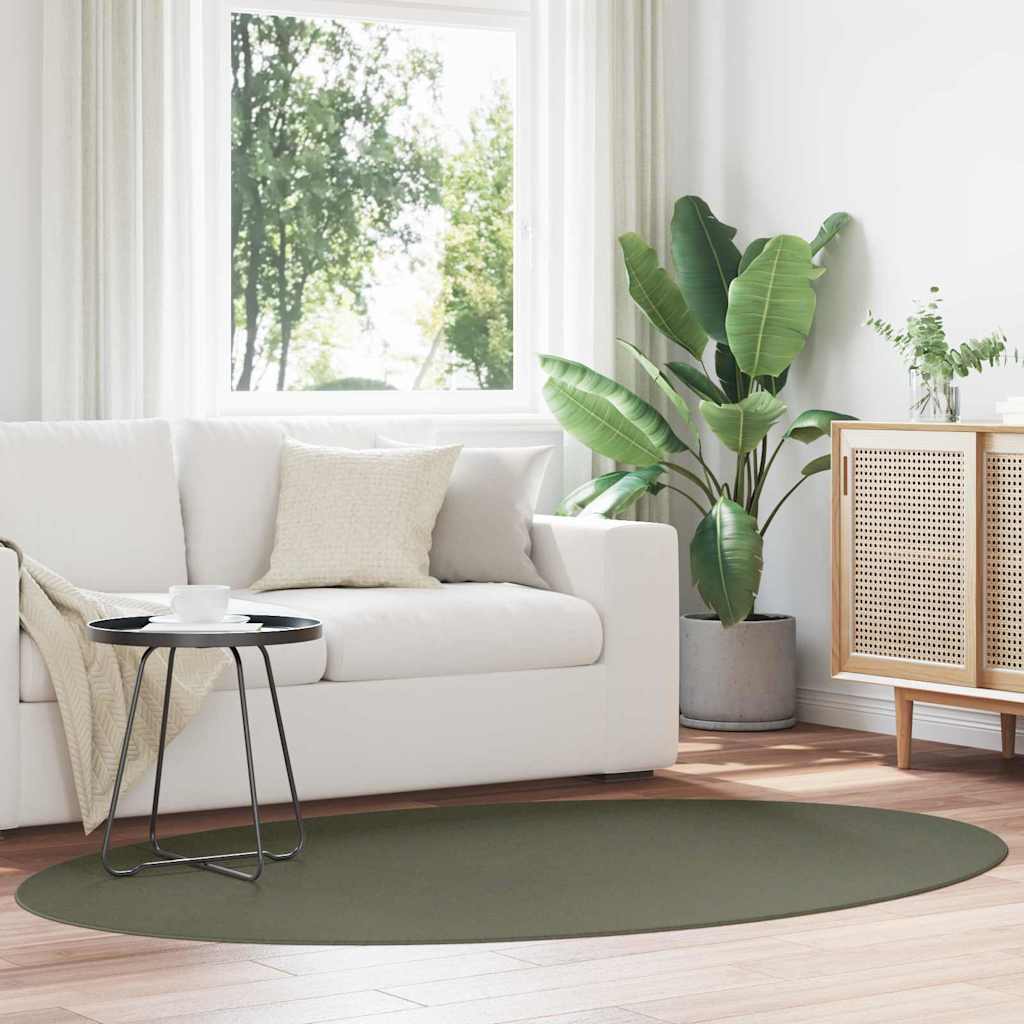 Bereichsteppiche HUARTE Waldgrün 140 x 200 cm 100 %Polyester