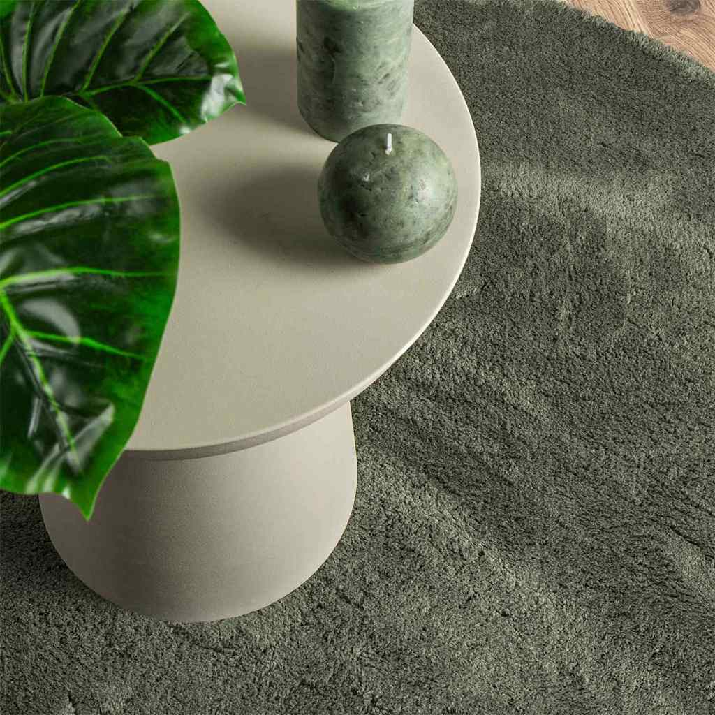 Bereichsteppiche HUARTE Waldgrün 160 x 230 cm 100 %Polyester