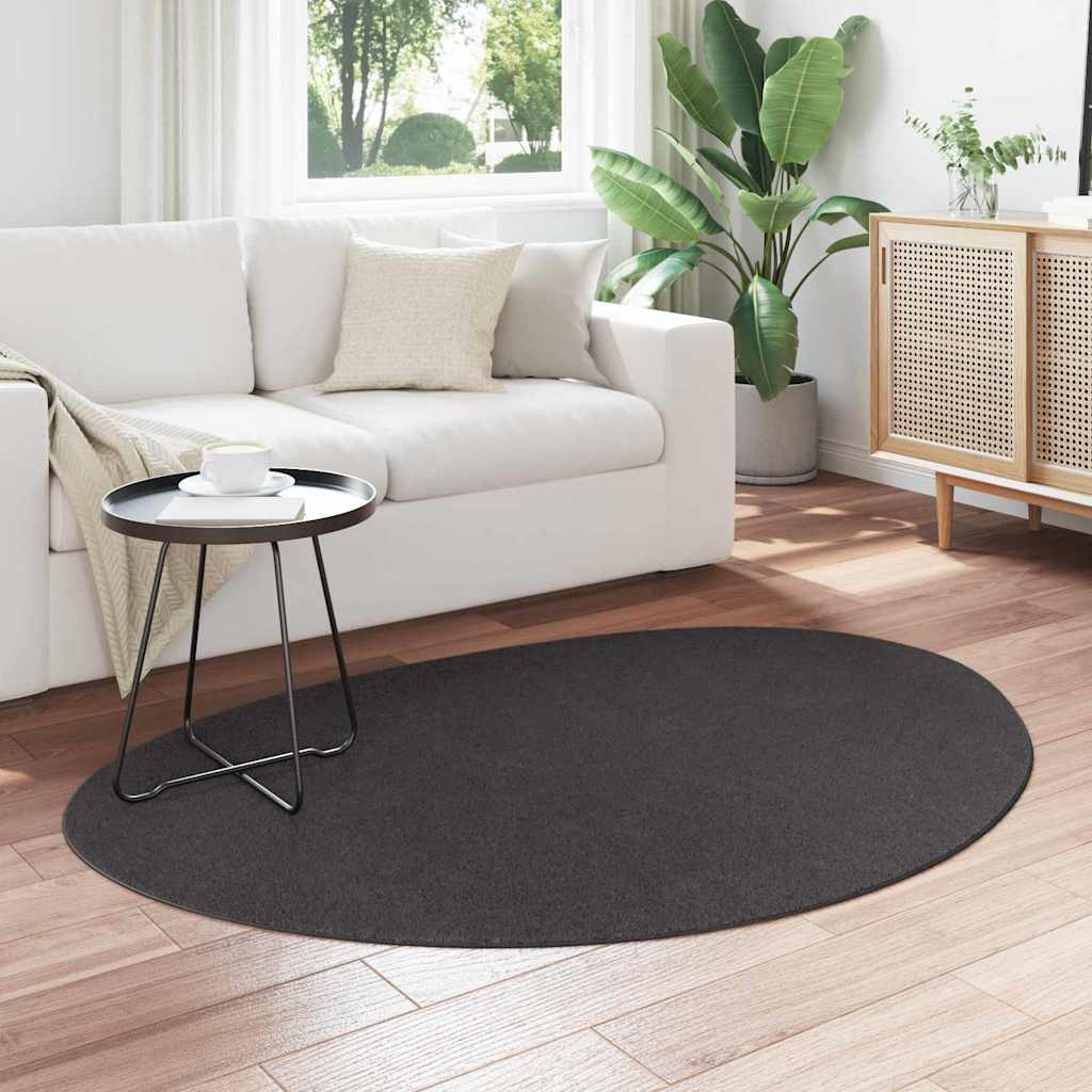 Bereichsteppiche HUARTE Anthrazit 120 x 170 cm Polyester