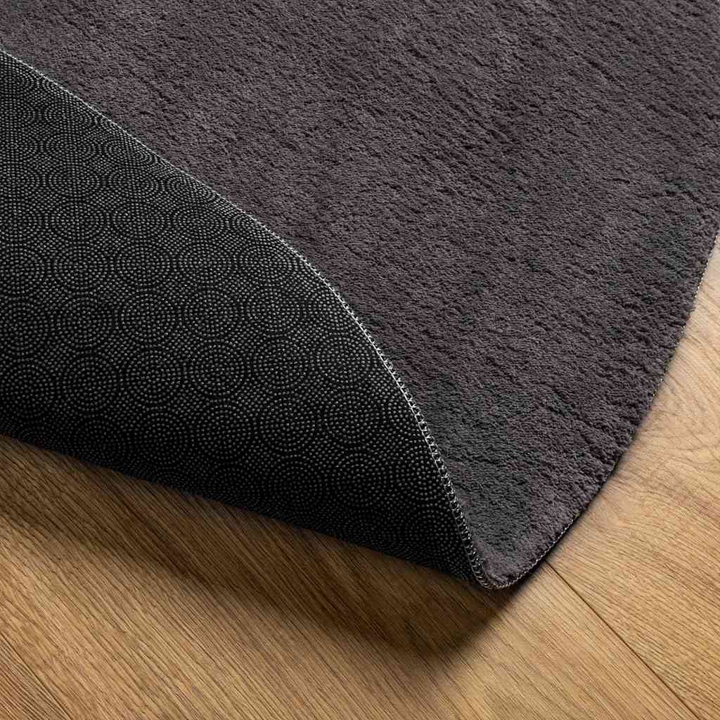 Bereichsteppiche HUARTE Anthrazit 160 x 230 cm Polyester