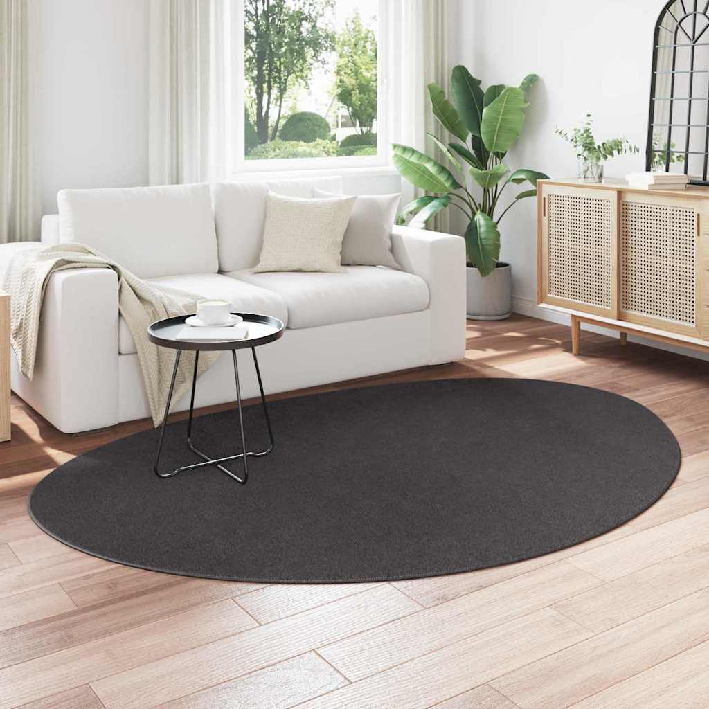 Bereichsteppiche HUARTE Anthrazit 160 x 230 cm Polyester