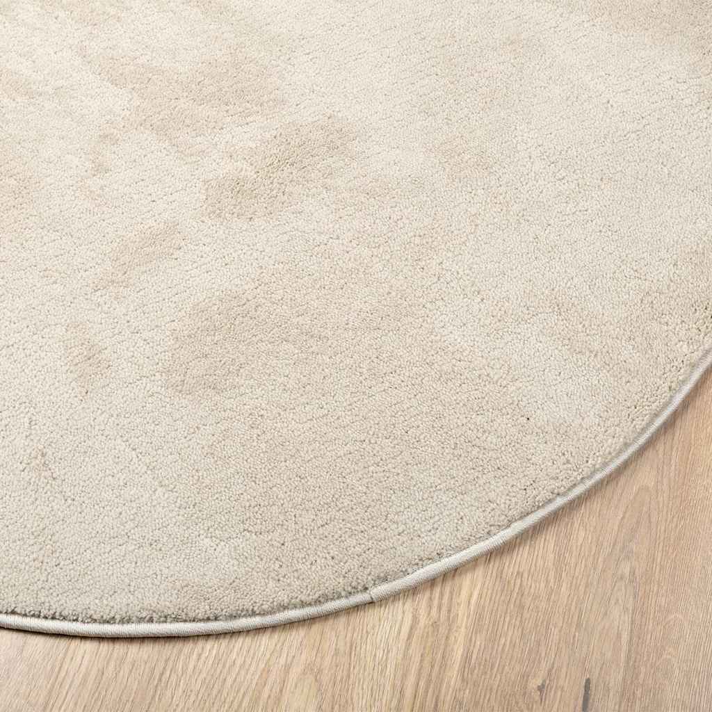 Bereichsteppiche HUARTE Beige 100 x 200 cm Polyester