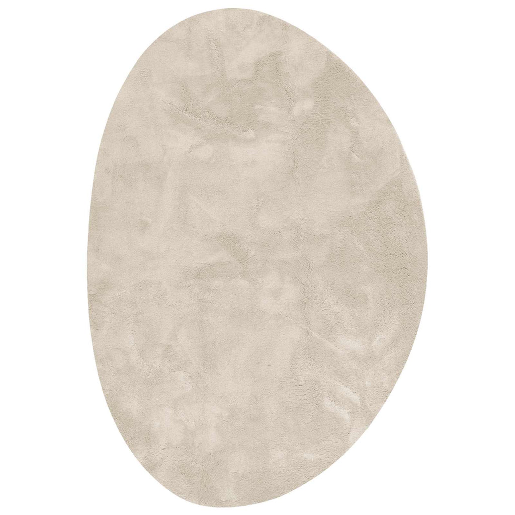 Bereichsteppiche HUARTE Beige 160 x 230 cm Polyester