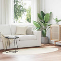Bereichsteppiche HUARTE Creme 80 x 150 cm Polyester