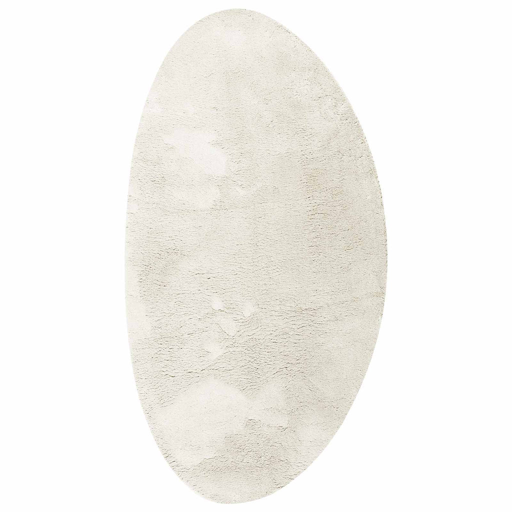 Bereichsteppiche HUARTE Creme 80 x 150 cm Polyester