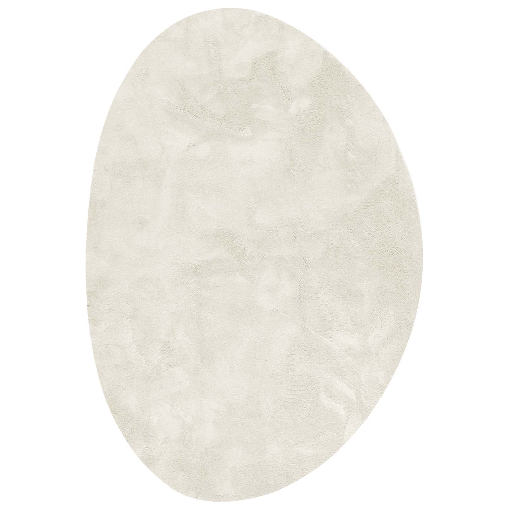 Bereichsteppiche HUARTE Creme 140 x 200 cm Polyester