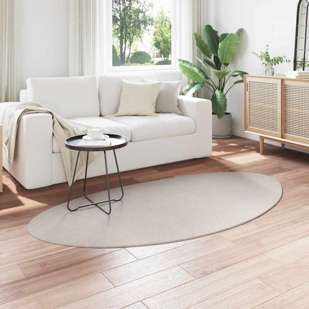 Bereichsteppiche HUARTE Sand 100 x 200 cm Polyester