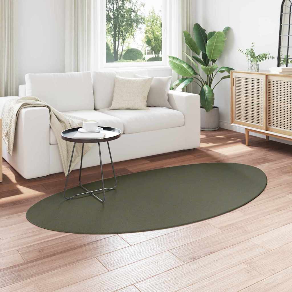 Bereichsteppiche HUARTE Waldgrün 100 x 200 cm Polyester