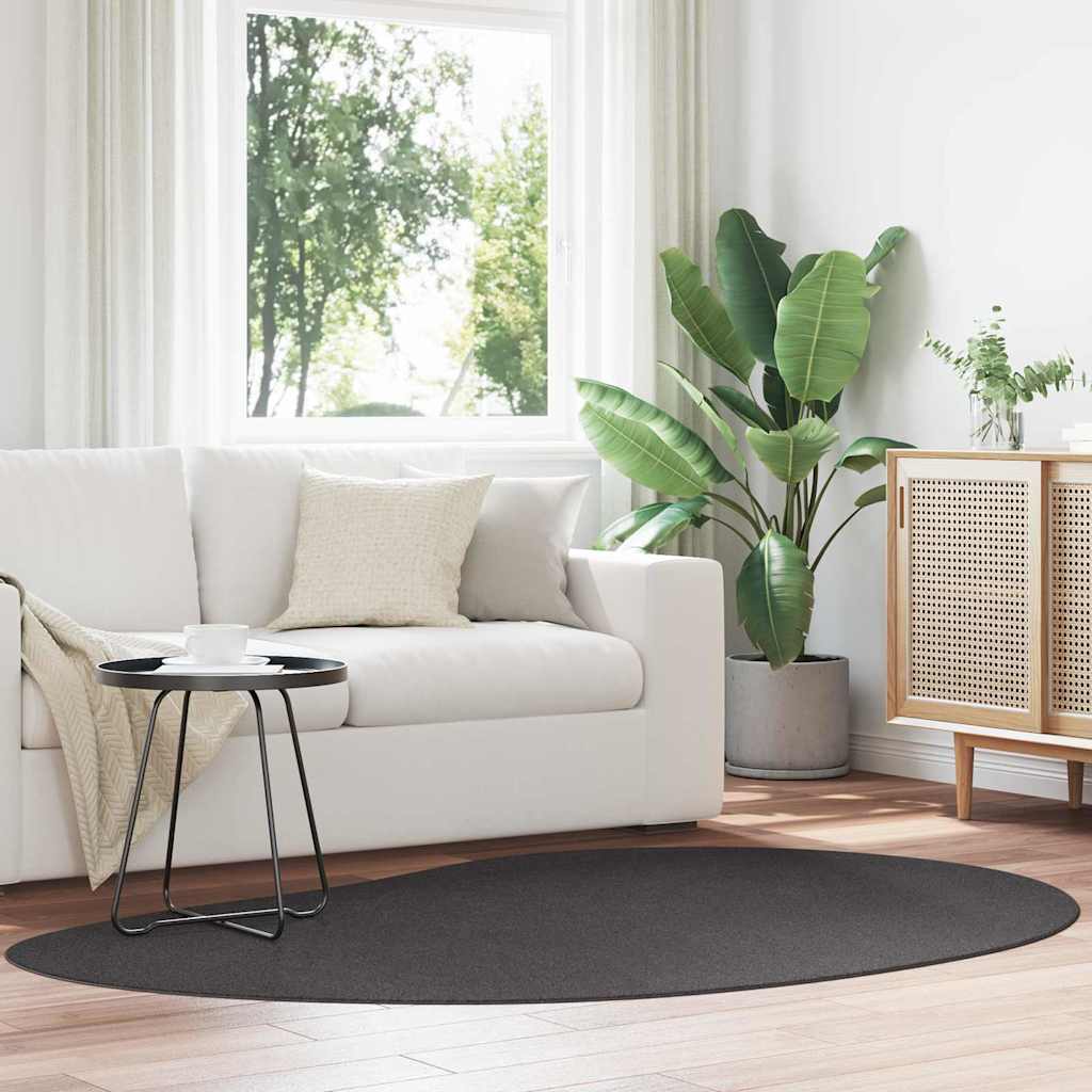 Bereichsteppiche HUARTE Anthrazit 140 x 200 cm Polyester