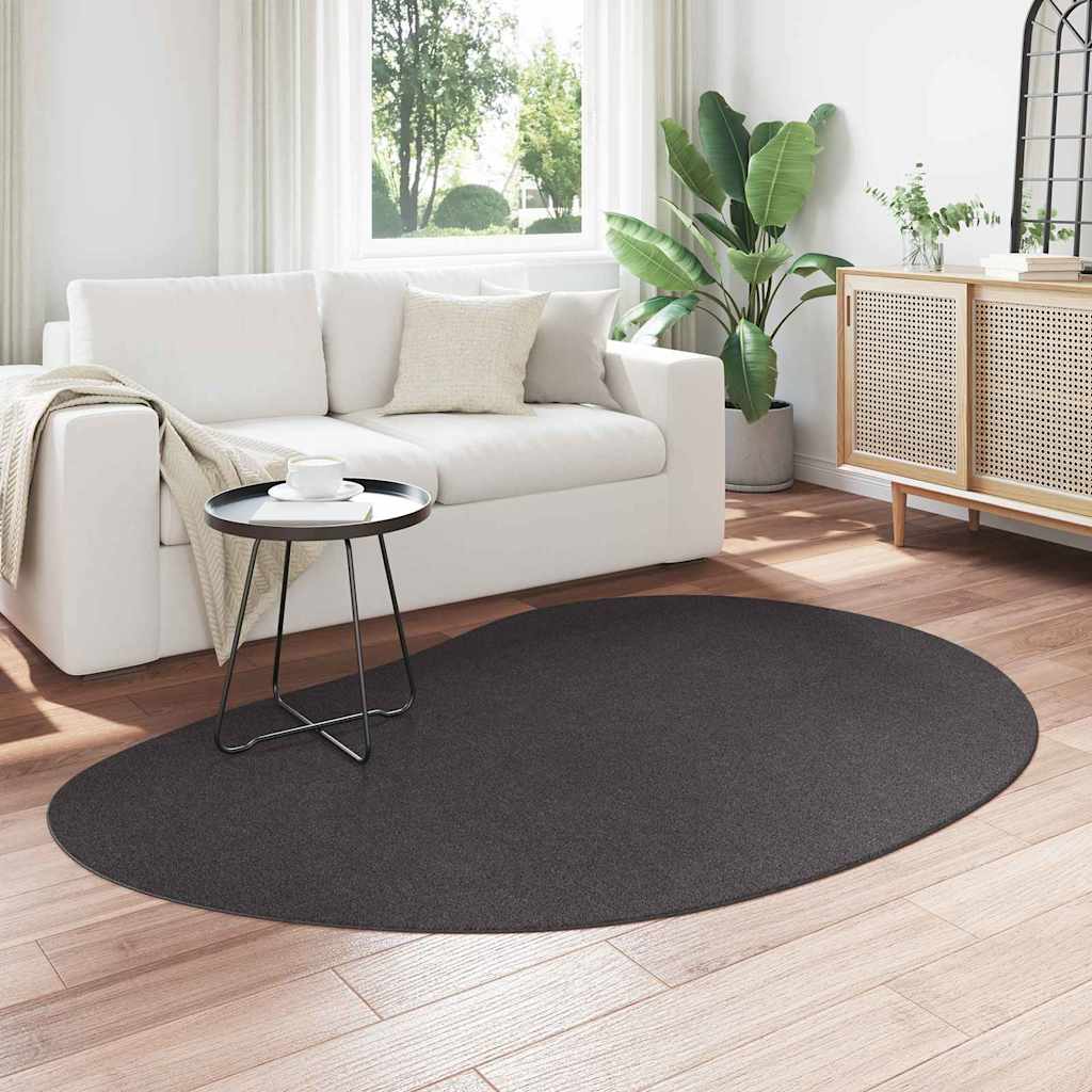 Bereichsteppiche HUARTE Anthrazit 140 x 200 cm Polyester