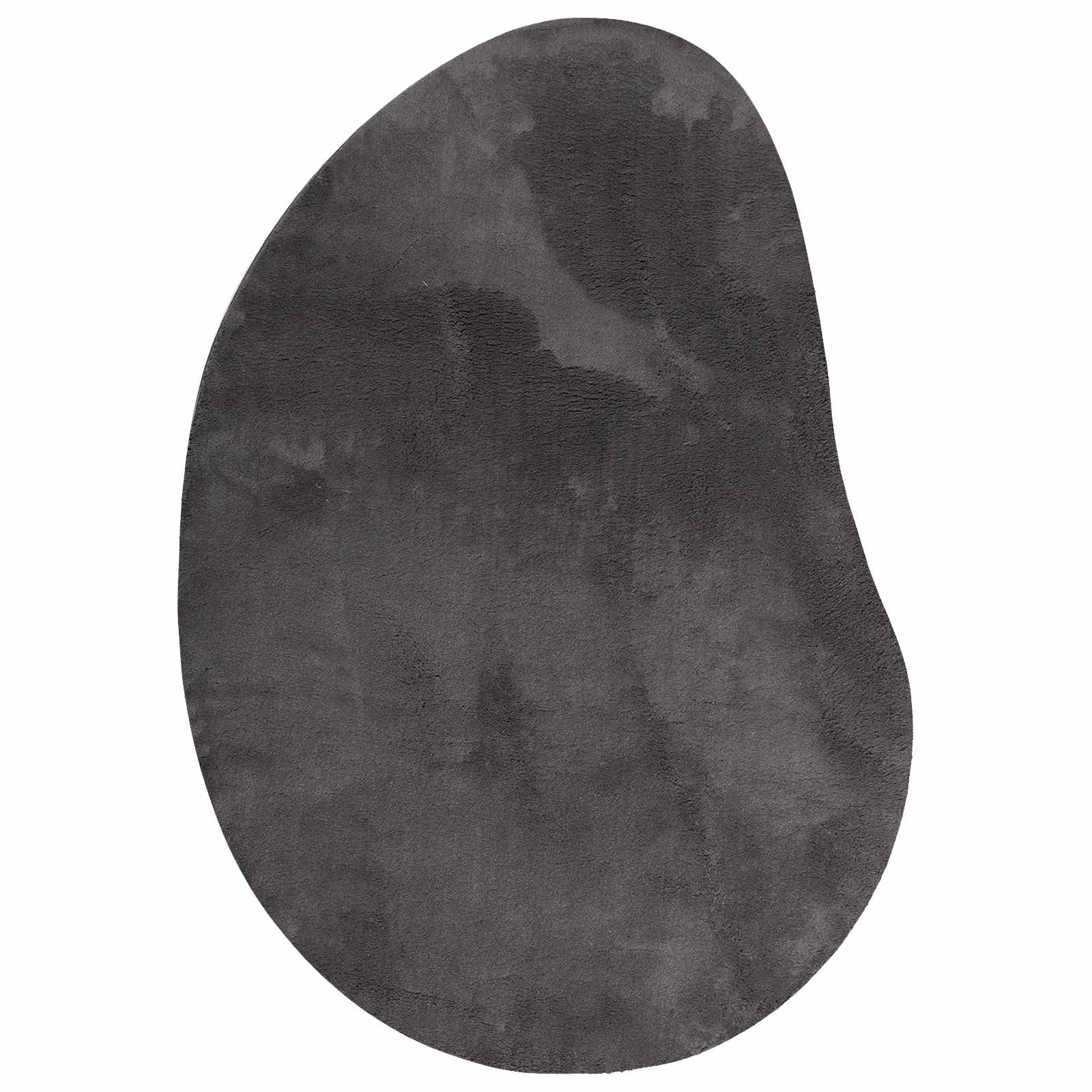 Bereichsteppiche HUARTE Anthrazit 160 x 230 cm Polyester