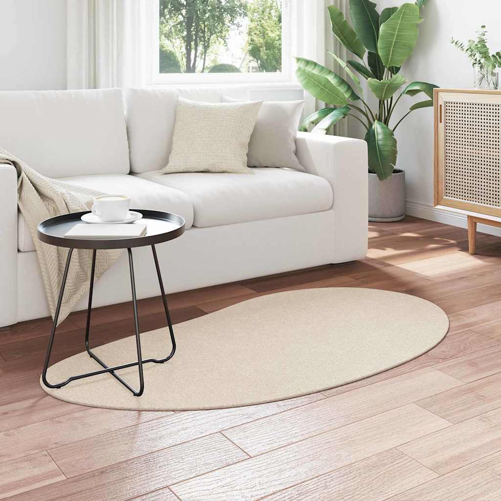 Bereichsteppiche HUARTE Beige 80 x 150 cm Polyester