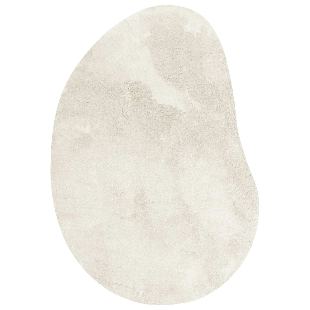 Bereichsteppiche HUARTE Creme 160 x 230 cm Polyester