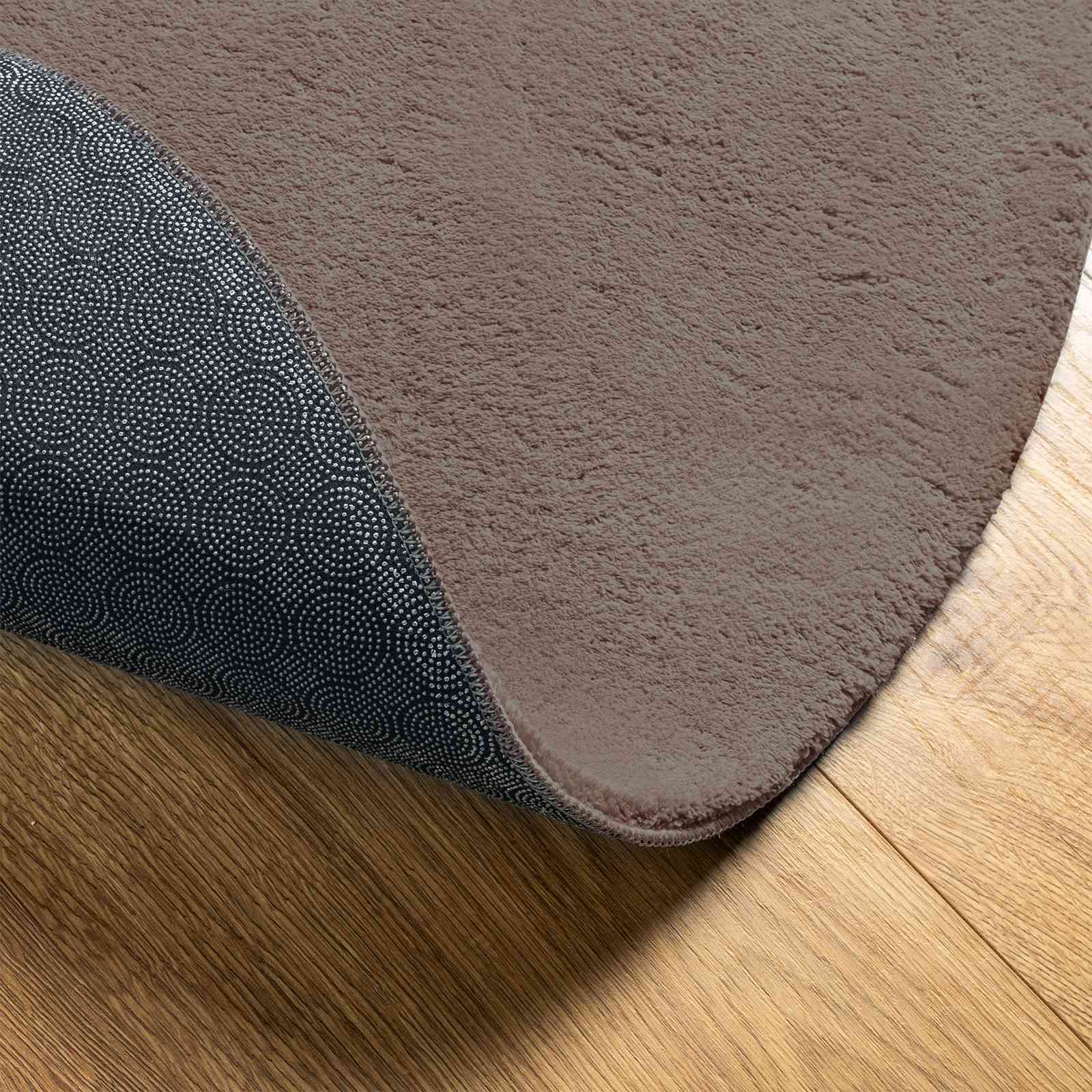 Bereichsteppiche HUARTE Sand 140 x 200 cm Polyester