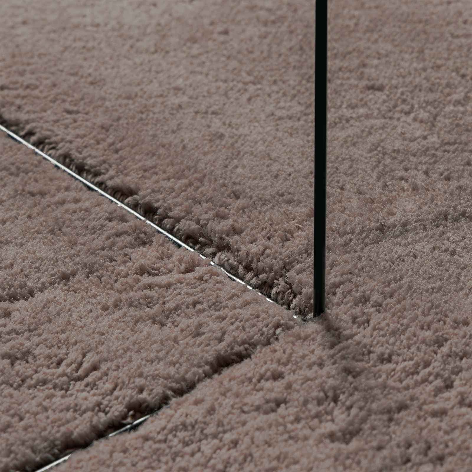 Bereichsteppiche HUARTE Sand 140 x 200 cm Polyester