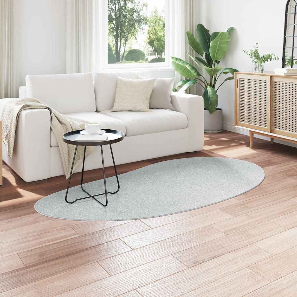 Bereichsteppiche HUARTE Grau 100 x 200 cm Polyester