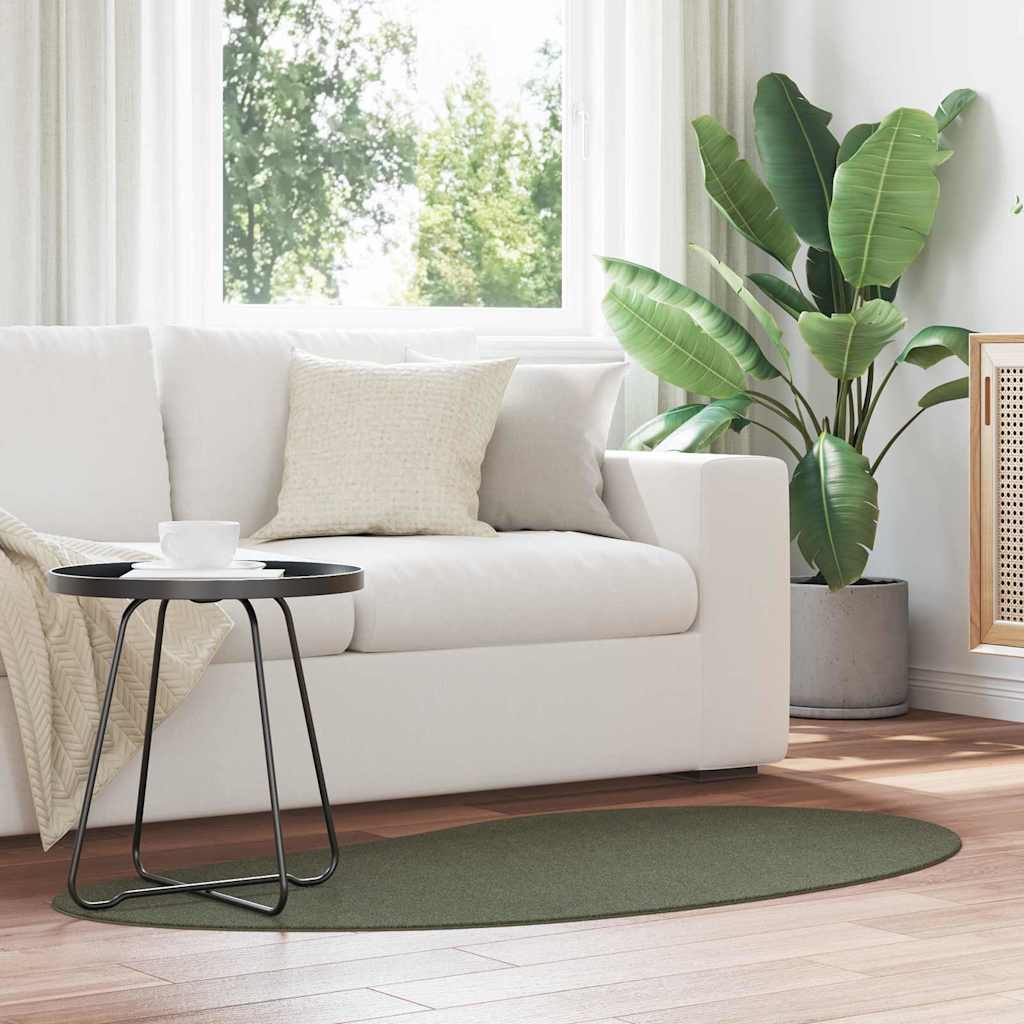 Bereichsteppiche HUARTE Waldgrün 80 x 150 cm Polyester