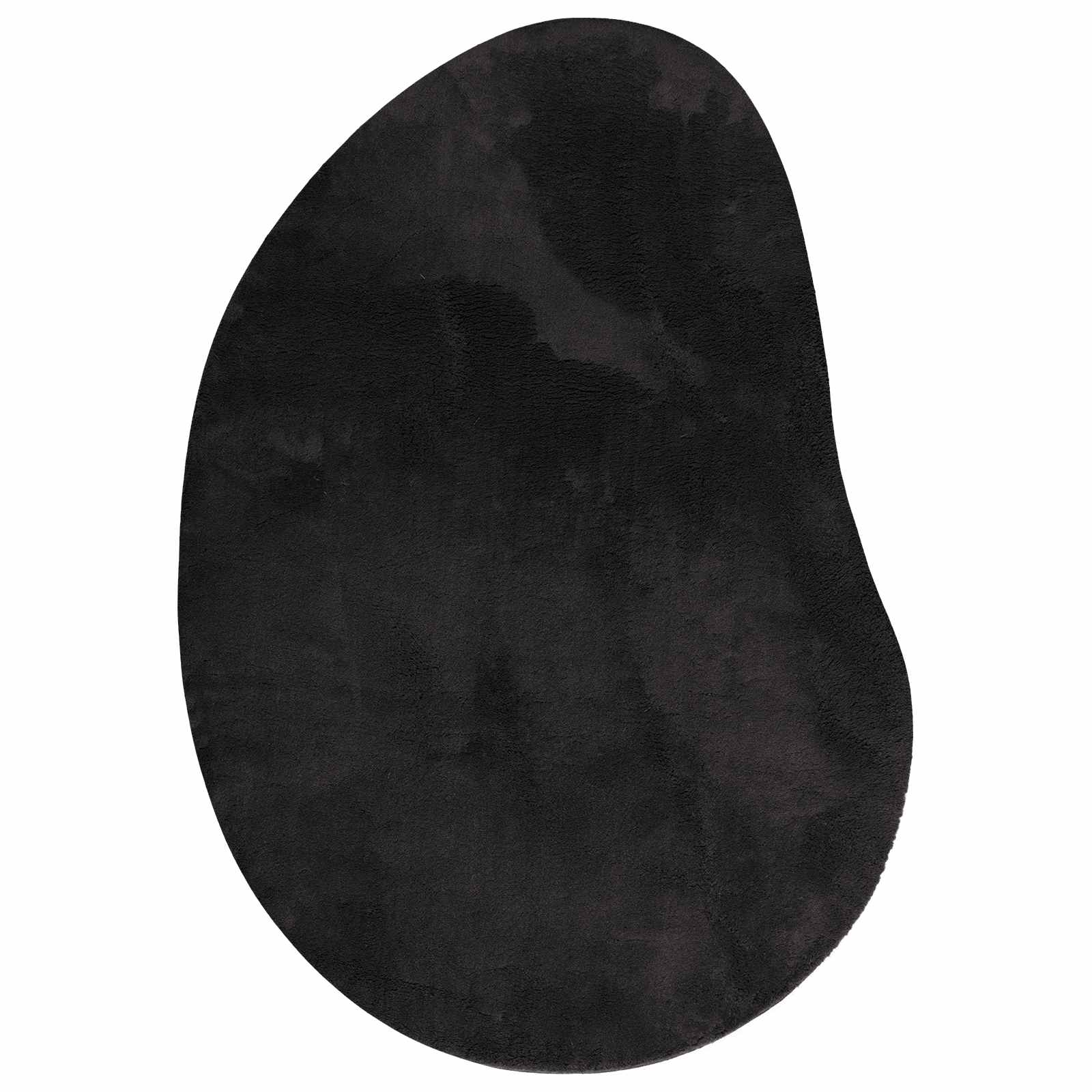 Bereichsteppiche HUARTE Schwarz 120 x 170 cm Polyester
