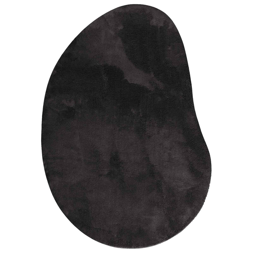 Bereichsteppiche HUARTE Schwarz 140 x 200 cm Polyester