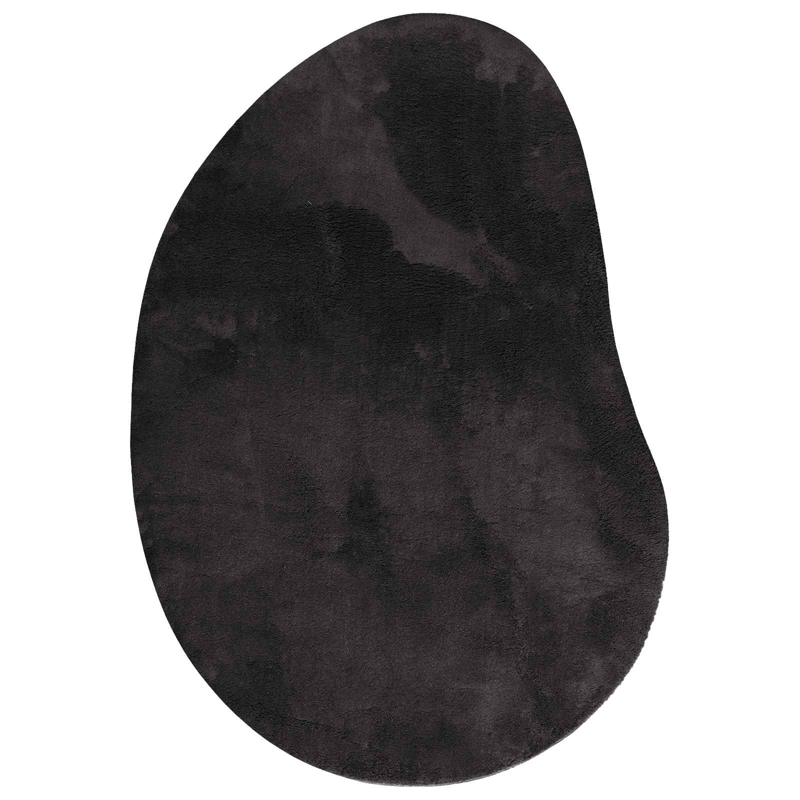 Bereichsteppiche HUARTE Schwarz 140 x 200 cm Polyester