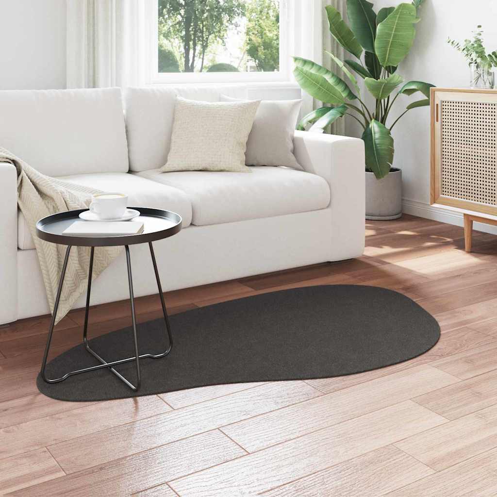 Bereichsteppiche HUARTE Anthrazit 80 x 150 cm Polyester