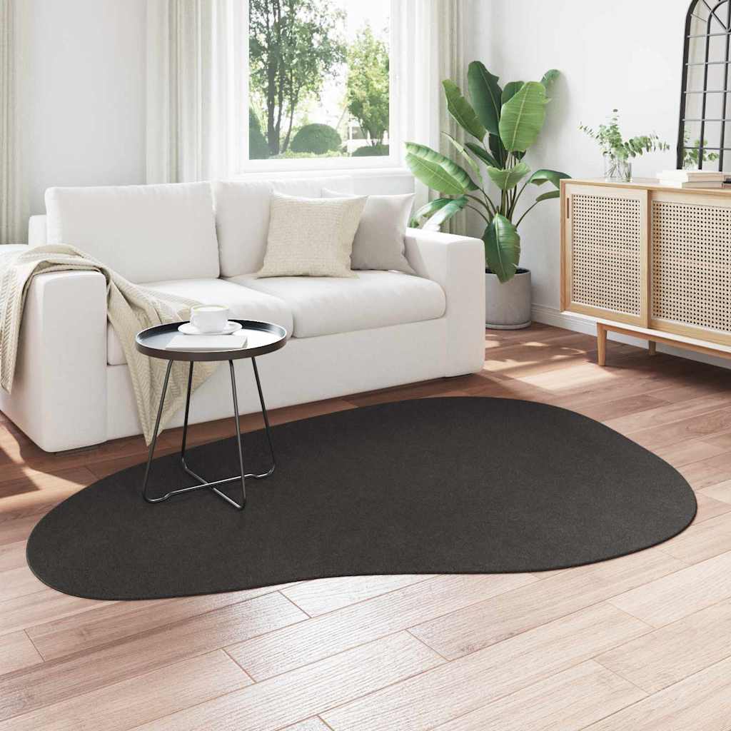 Bereichsteppiche HUARTE Anthrazit 140 x 200 cm Polyester