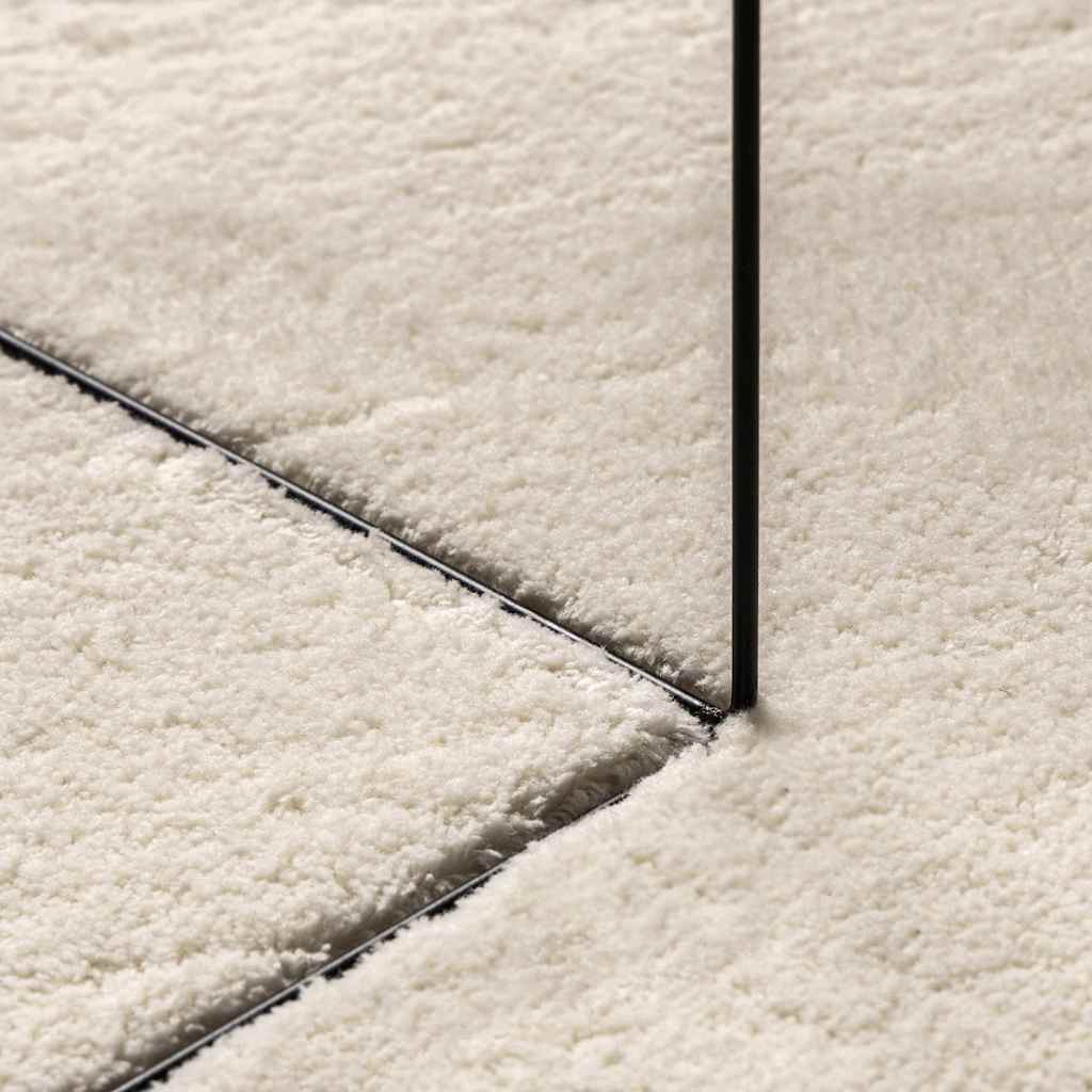 Bereichsteppiche HUARTE Beige 80 x 150 cm Polyester