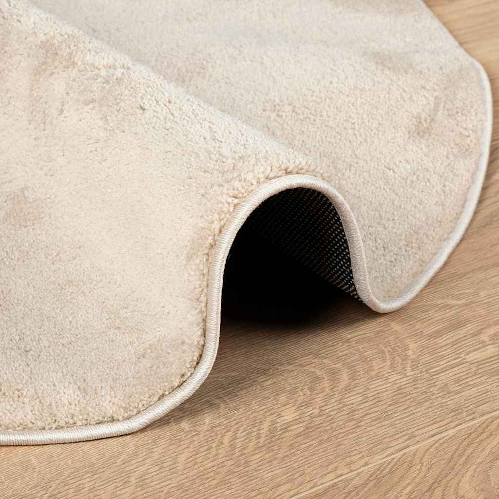 Bereichsteppiche HUARTE Beige 80 x 150 cm Polyester