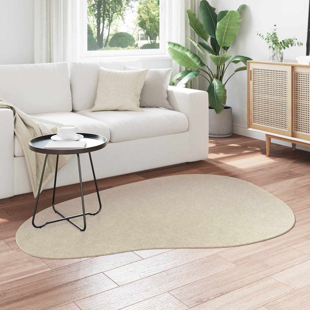 Bereichsteppiche HUARTE Beige 120 x 170 cm Polyester
