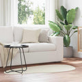 Bereichsteppiche HUARTE Creme 80 x 150 cm Polyester