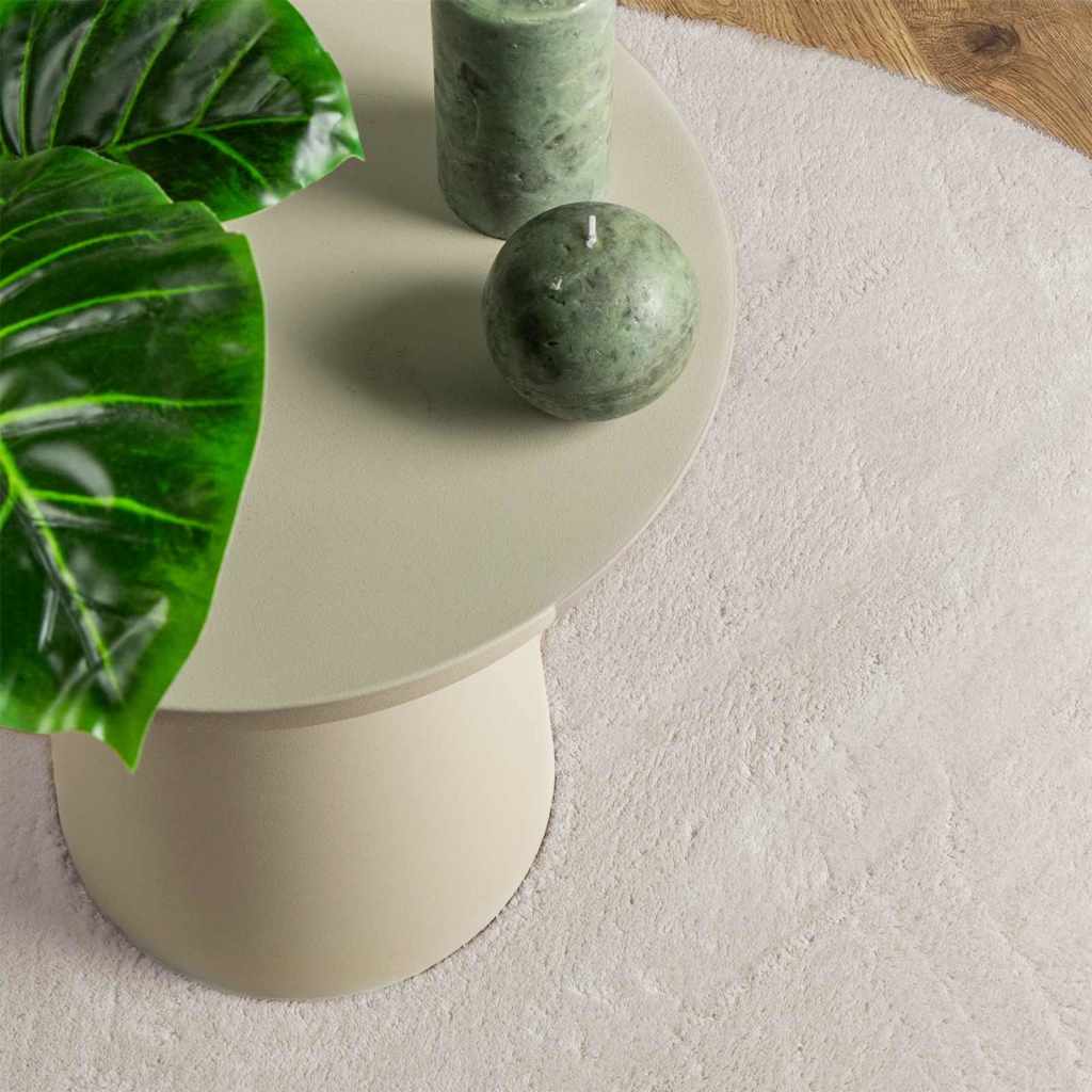 Bereichsteppiche HUARTE Sand 160 x 230 cm Polyester