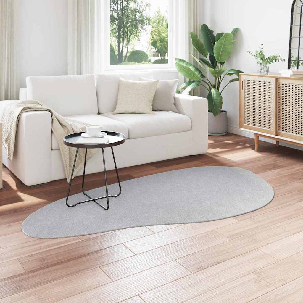 Bereichsteppiche HUARTE Grau 100 x 200 cm Polyester