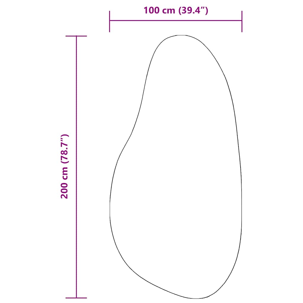Bereichsteppiche HUARTE Waldgrün 100 x 200 cm Polyester