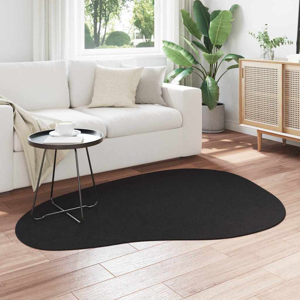 Bereichsteppiche HUARTE Schwarz 120 x 170 cm Polyester