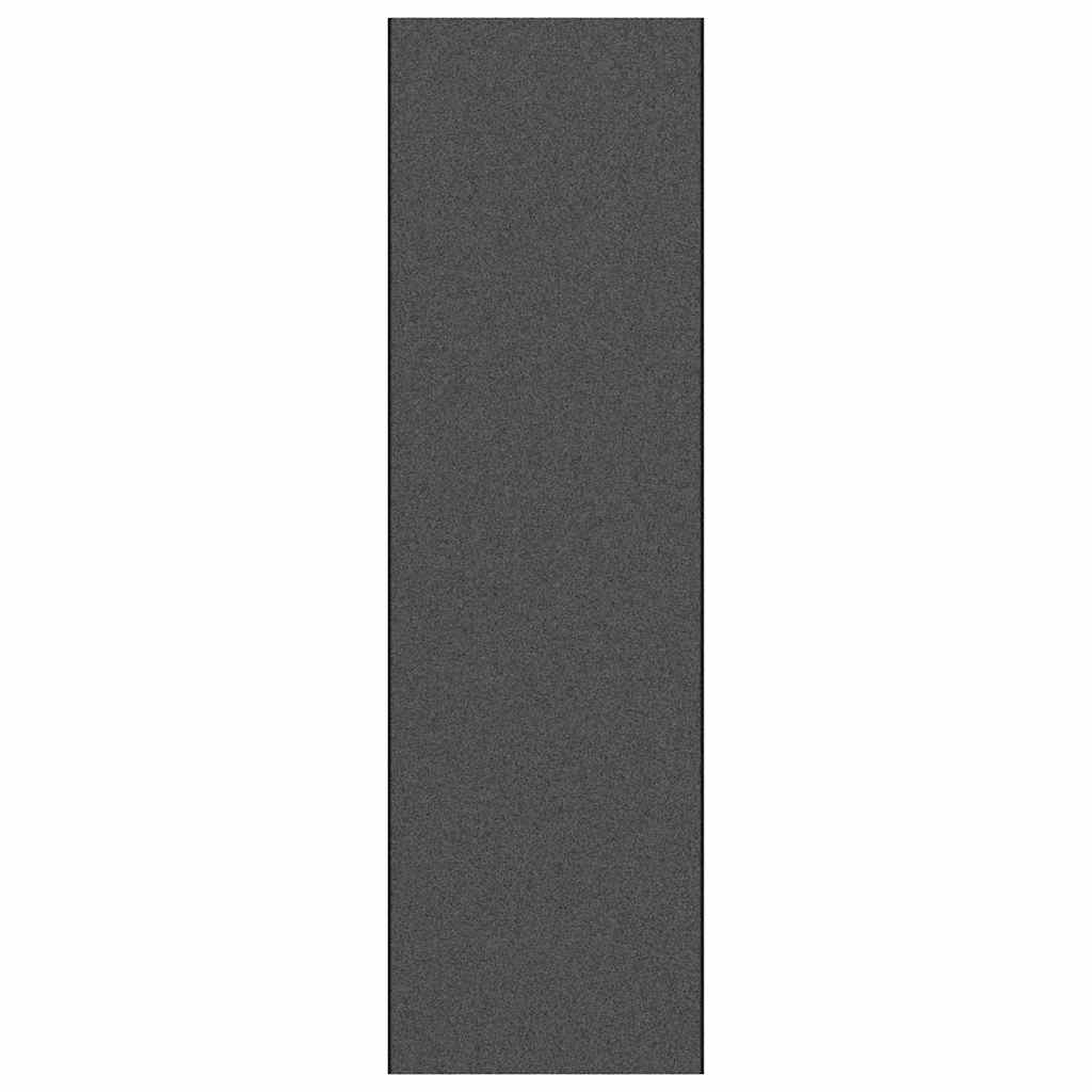Fußmatte Anthrazit und Schwarz 120 x 400 cm 100% Polyamid