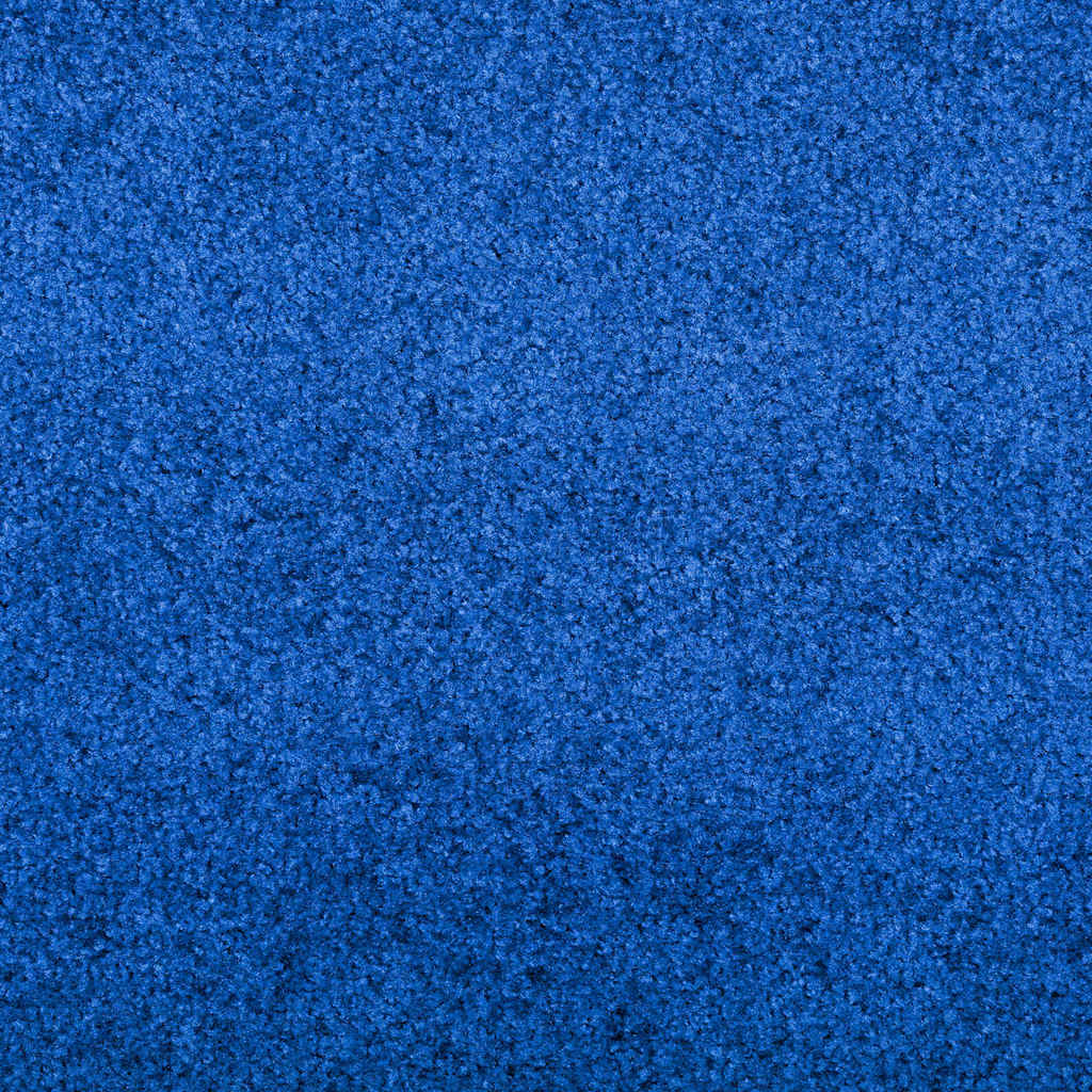 Fußmatte Blau und Schwarz 120 x 250 cm 100% Polyamid