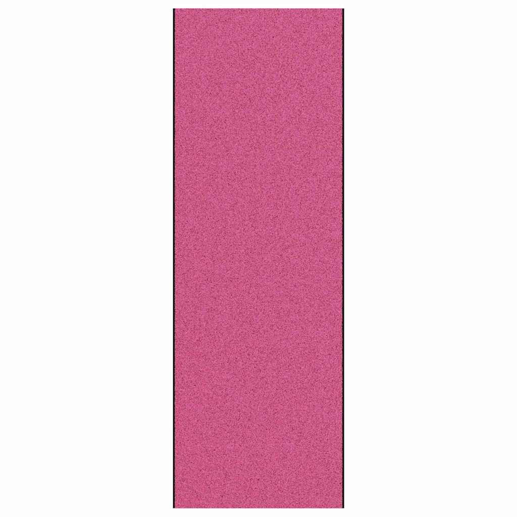 Fußmatte Rosa und Schwarz 120 x 350 cm 100% Polyamid