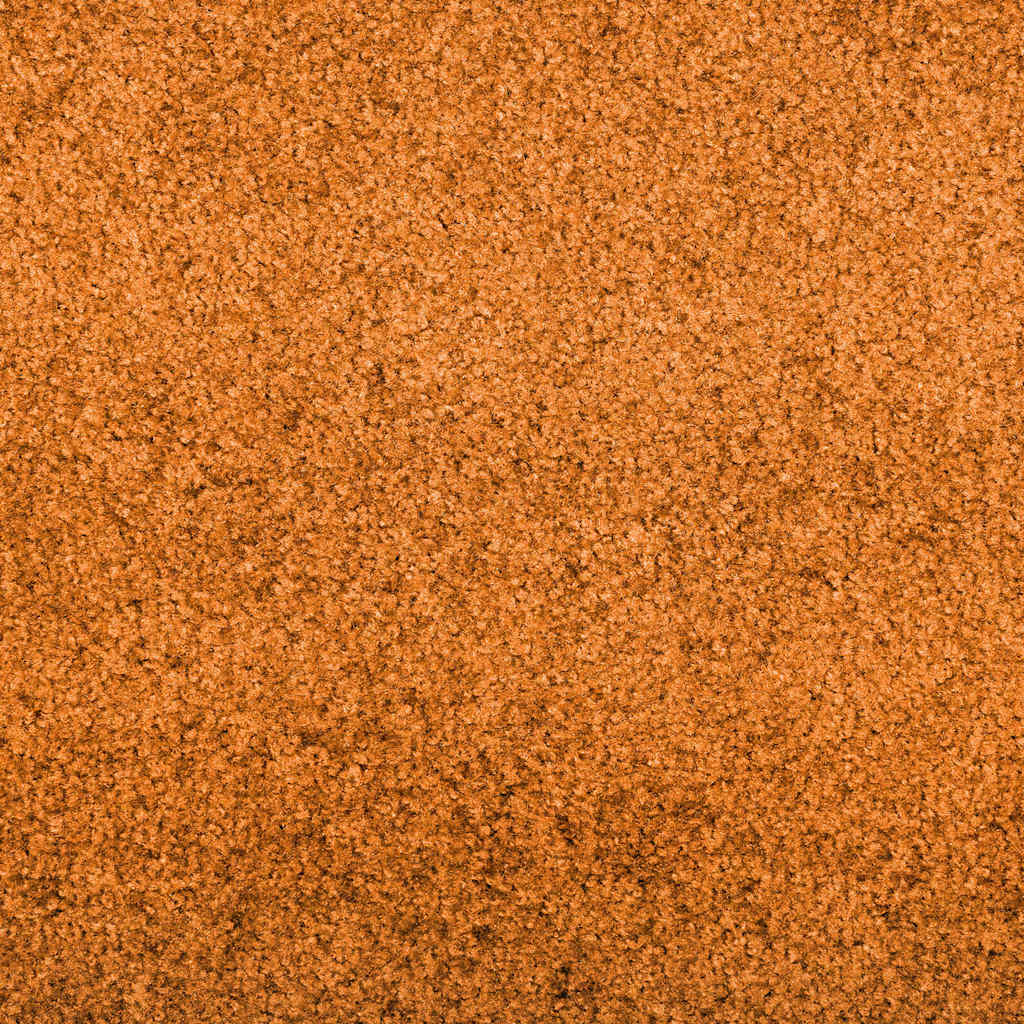 Fußmatte Orange und Schwarz 120 x 400 cm Polyamid und PVC
