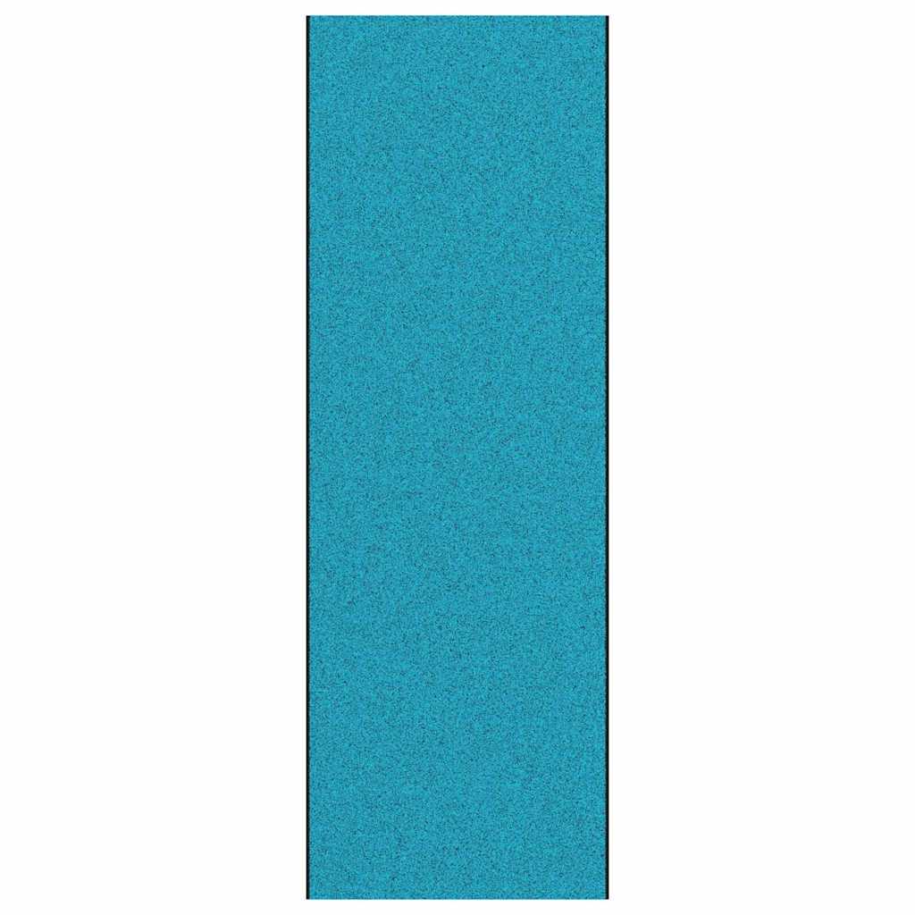 Fußmatte Cyan und Schwarz 120 x 350 cm 100% Polyamid