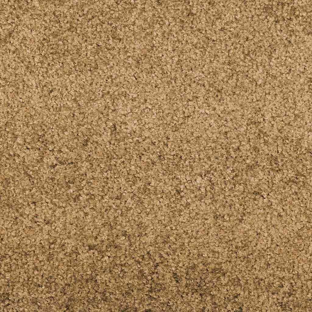 Fußmatte Creme und Schwarz 120 x 400 cm Polyamid und PVC