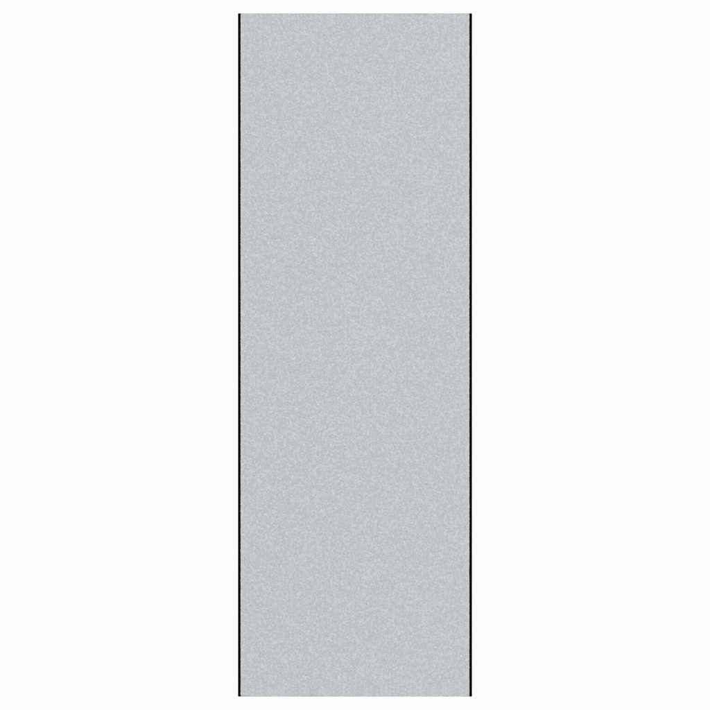Fußmatte Grau und Schwarz 120 x 350 cm 100% Polyamid