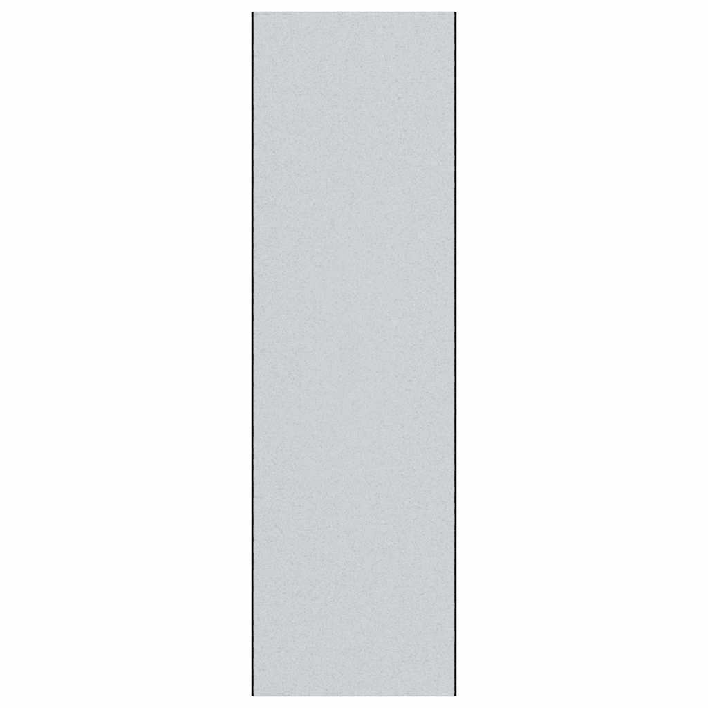 Fußmatte Grau und Schwarz 120 x 400 cm 100% Polyamid