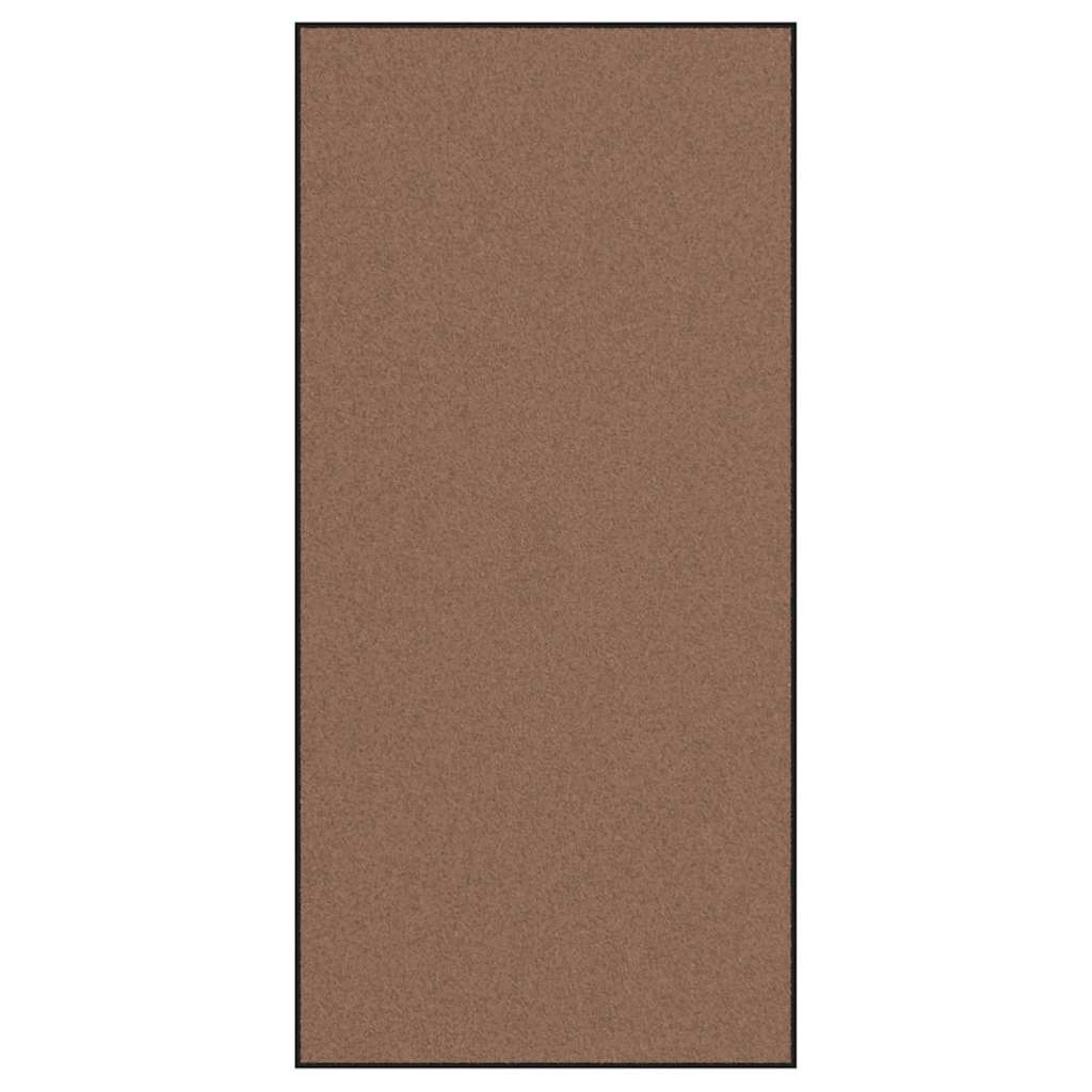 Fußmatte Braun und Schwarz 120 x 250 cm 100% Polyamid