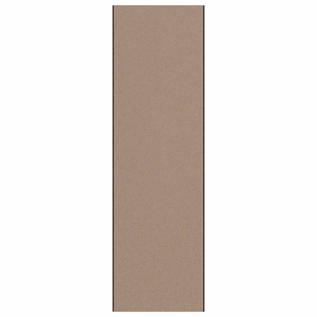 Fußmatte Beige und Schwarz 120 x 400 cm 100% Polyamid