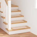 Rutschfeste Treppenmatten 15 pcs Creme 60 x 25 cm PP